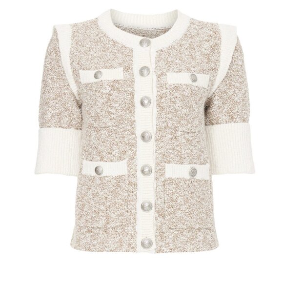 Veronica Beard Kaufman Knit Jacket, S - Picture 1 of 12